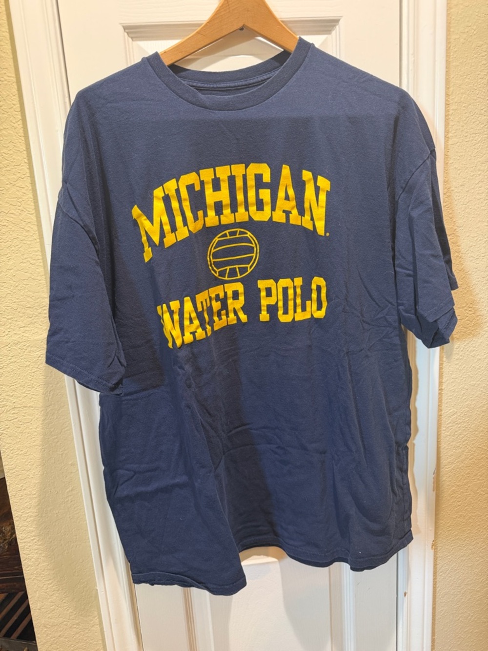 Michigan Water Polo Navy Graphic T-Shirt